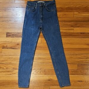 Zara Blue Women's Skinny Jeans